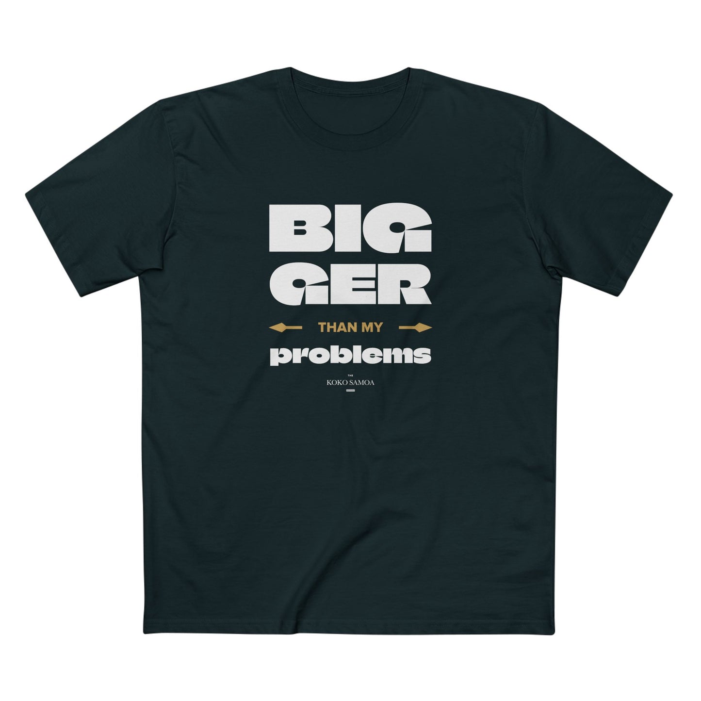 Soft Unisex Tee - Bigger Than Problems - Personalised - AU/NZ