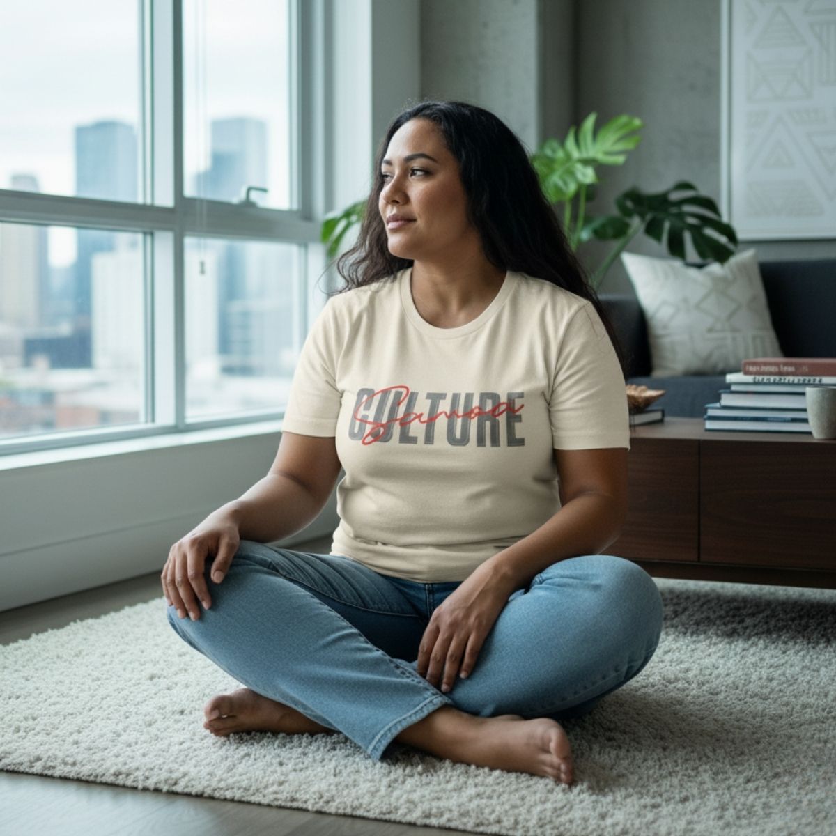 Soft unisex Samoa Culture T-shirt, featuring a comfortable fit and vibrant design, ideal for casual wear in AU/NZ.