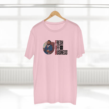 Soft Unisex Tee - Fresh Off Business - Personalised - AU/NZ