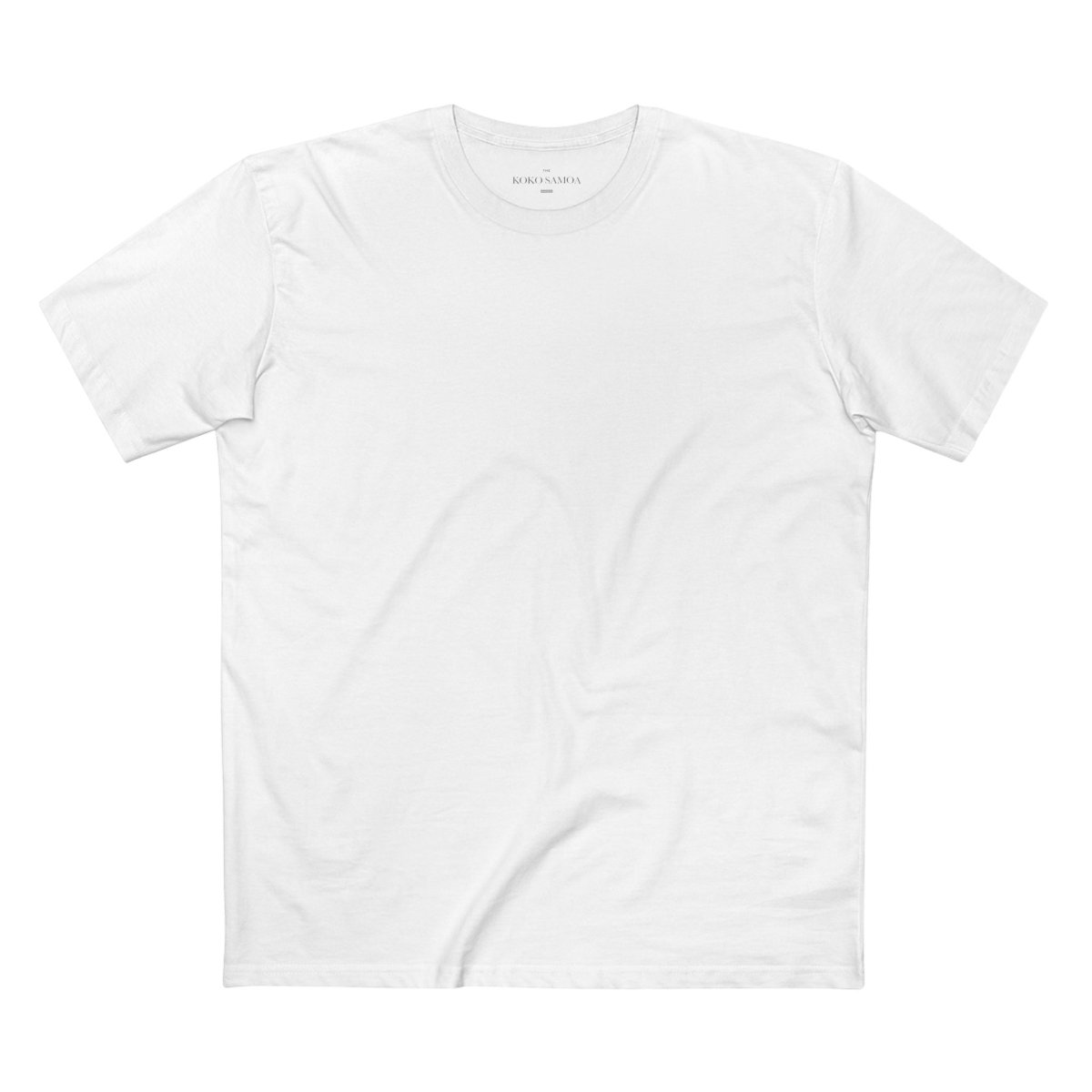 Black soft unisex tee with the 685 print, The Koko Samoa