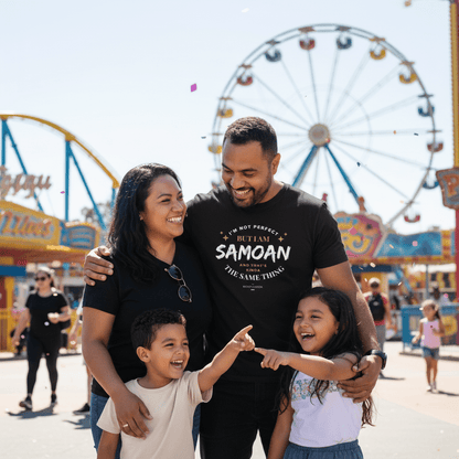 Soft Unisex Tee - Not Perfect But Samoan - Personalised - AU/NZ - The Koko Samoa