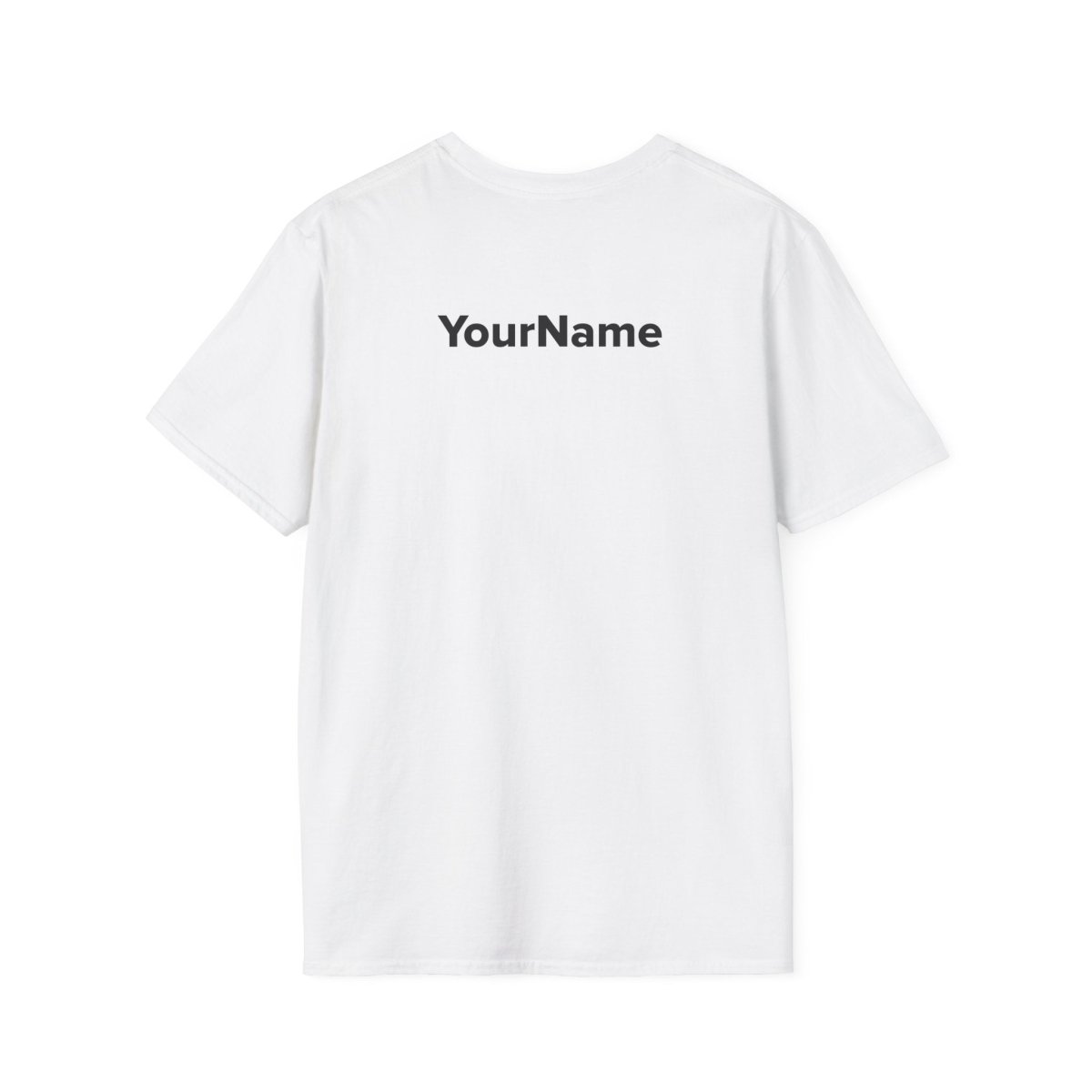 Light blue unisex soft tee by The Print Bar featuring personalized Stability design, ideal for AU/NZ casual wear.