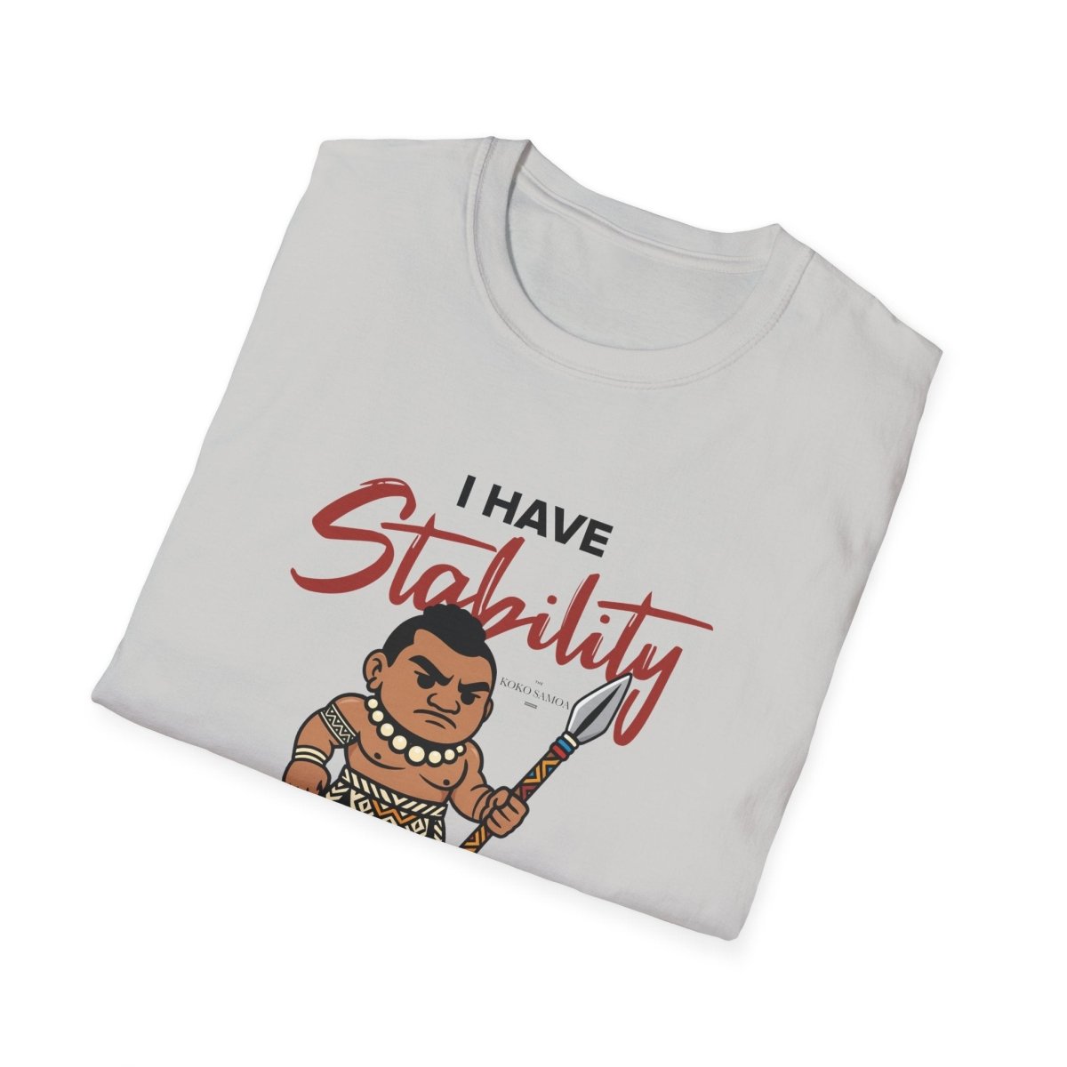 Soft Unisex Tee - Stability - Personalised - AU/NZ - The Koko Samoa
