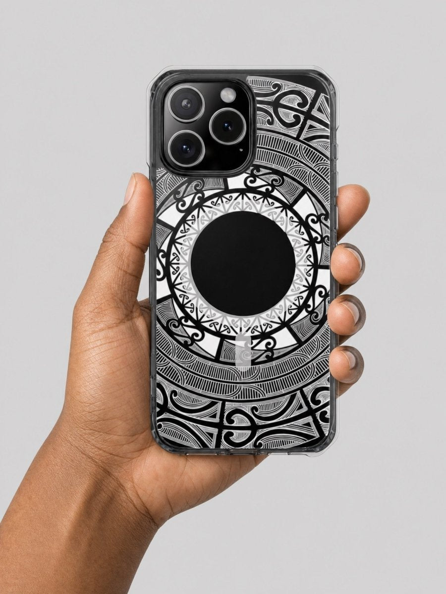 MagSafe iPhone ClearCase - Māori - AU/NZ/USA - The Koko Samoa