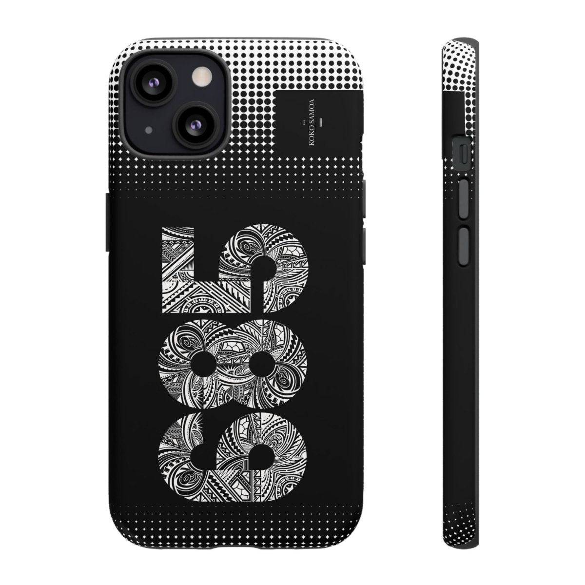 Tough Phone Case 685 for AU/NZ/USA, durable protective cover with tropical Samoa design for smartphones.