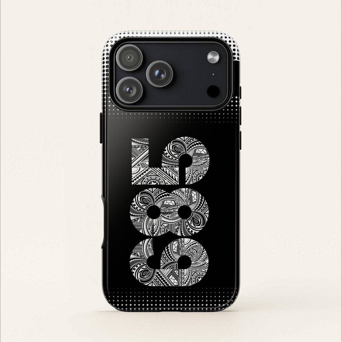 WOYC Tough Phone Case 685 for AU/NZ/USA, rugged design with protective features, shown on a smartphone.