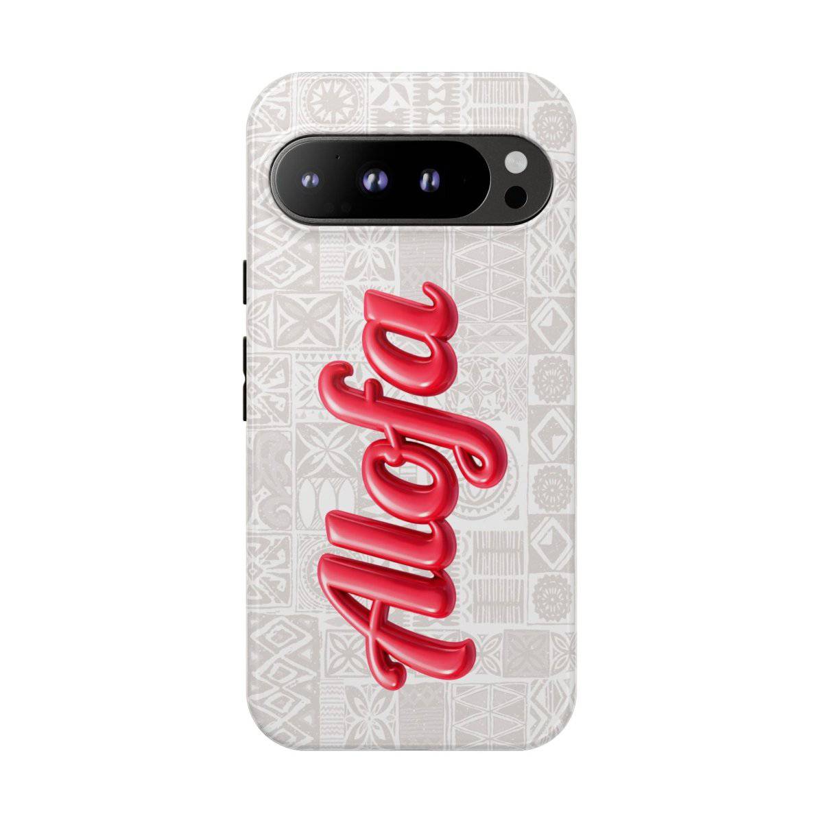 WOYC Alofa tough phone case for AU/NZ/USA, durable protective cover with Samoa Koko design for iPhone or Android.