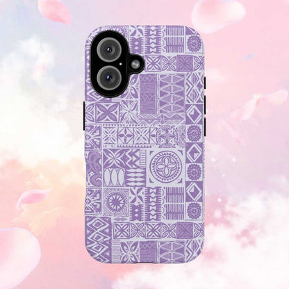 Tough Phone Case - Lavender Elei - AU/NZ/USA - The Koko Samoa