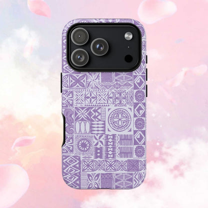 Tough Phone Case - Lavender Elei - AU/NZ/USA - The Koko Samoa