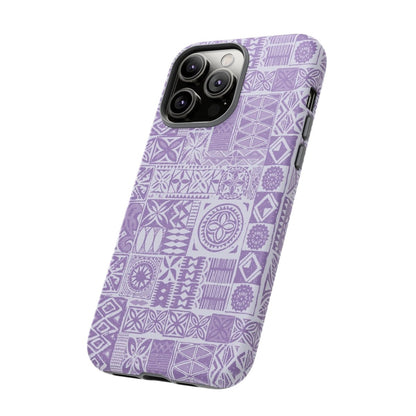 Tough Phone Case - Lavender Elei - AU/NZ/USA - The Koko Samoa