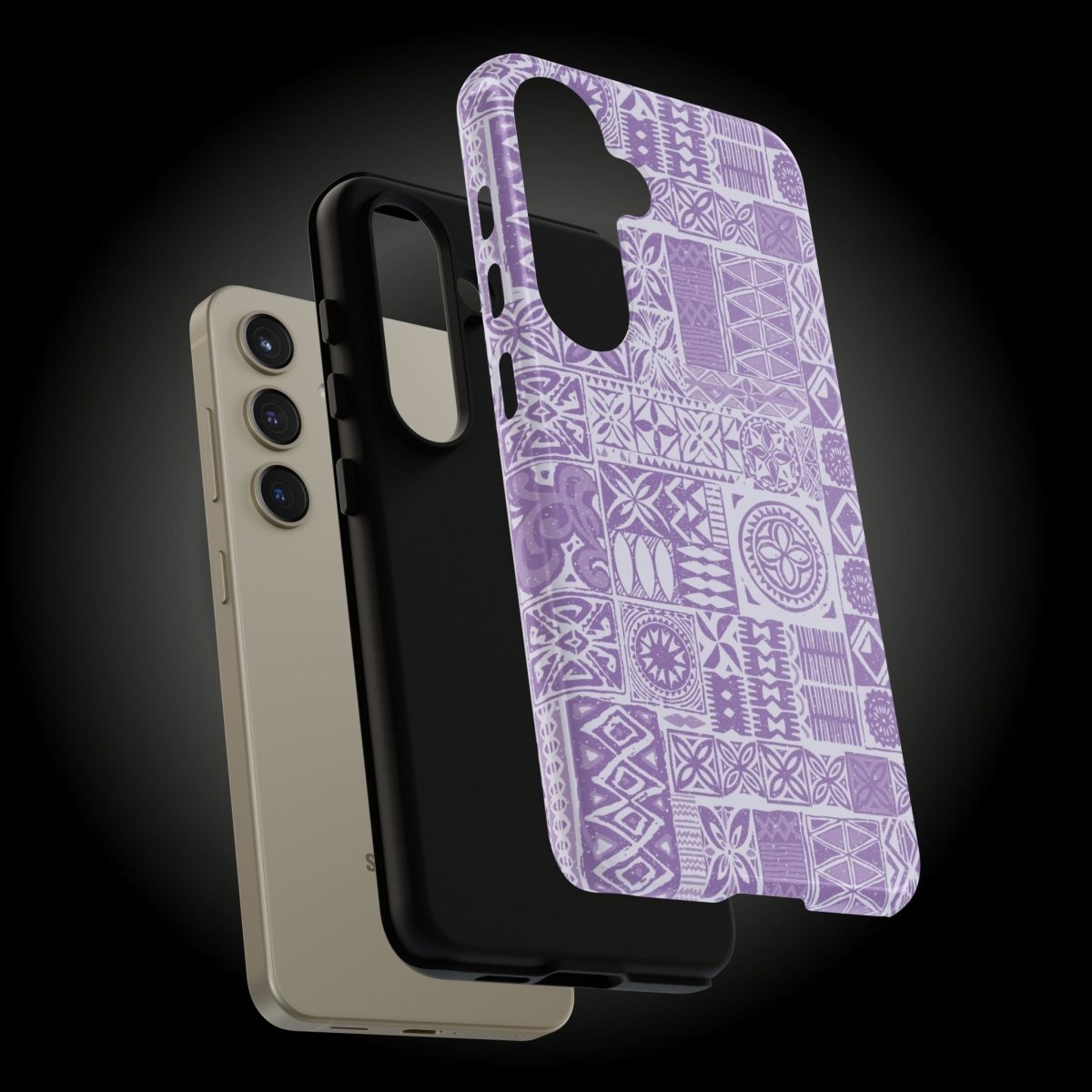 Tough Phone Case - Lavender Elei - AU/NZ/USA - The Koko Samoa