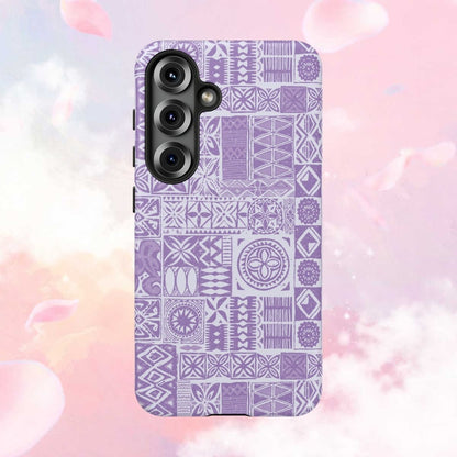 Tough Phone Case - Lavender Elei - AU/NZ/USA - The Koko Samoa