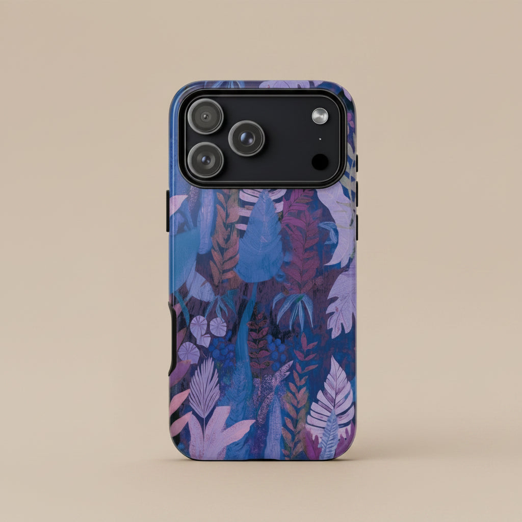 Tough Phone Case - Lavender Palms - AU/NZ/USA - The Koko Samoa