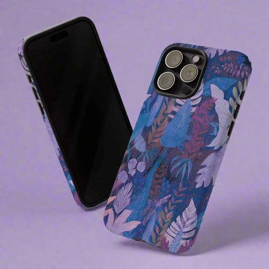 Tough Phone Case - Lavender Palms - AU/NZ/USA - The Koko Samoa