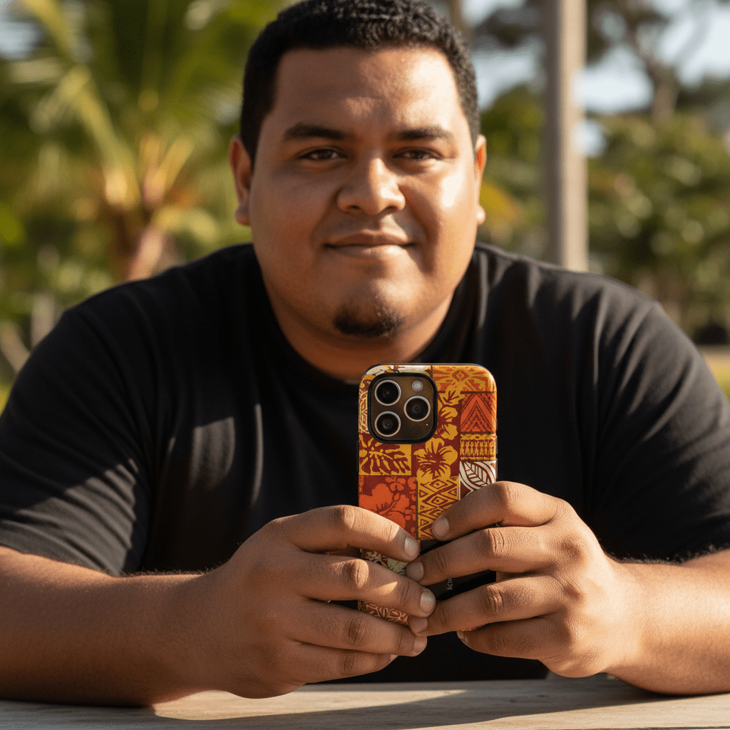 Tough Phone Case - Sataoa Sunrise - AU/NZ/USA - The Koko Samoa