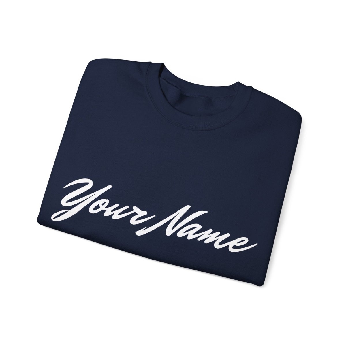 Unisex heavy personalised sweatshirt by The Print Bar featuring custom design with "The Koko Samoa" text on front.