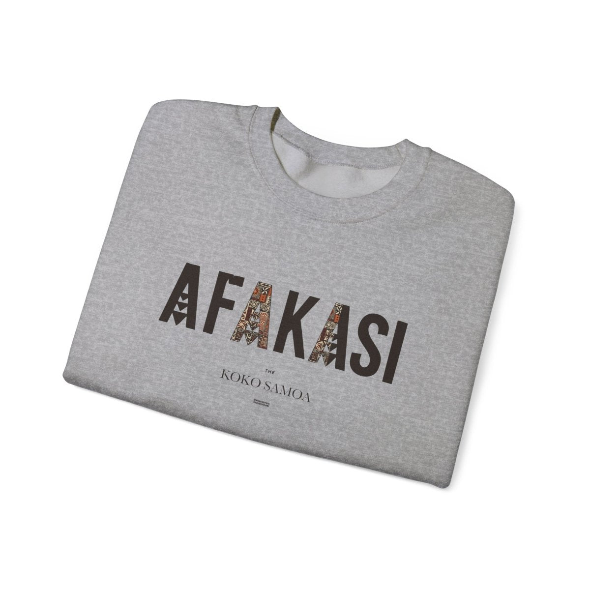 Unisex Heavy Sweatshirt - Afakasi - Personalised - AU/NZ - The Koko Samoa