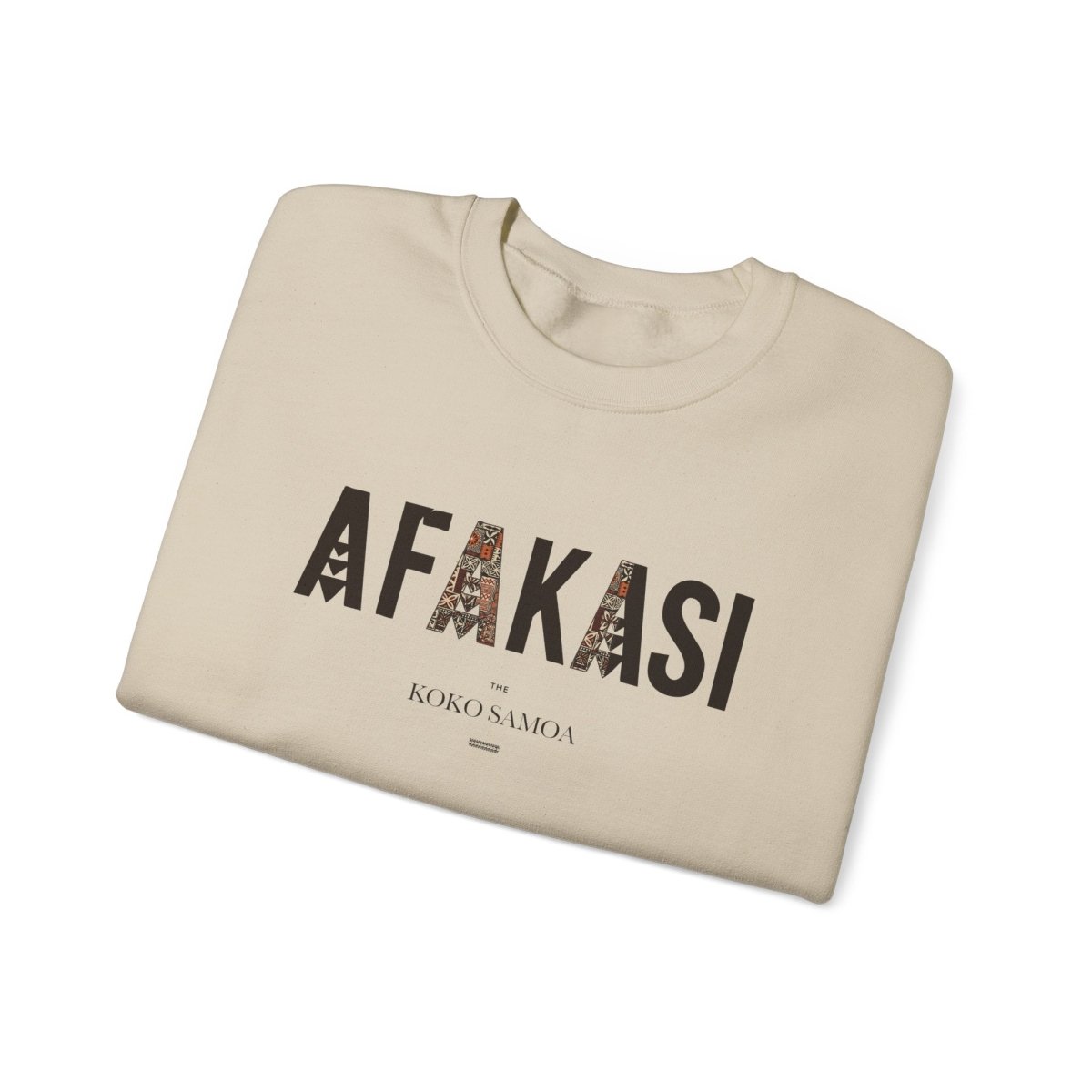 Unisex Heavy Sweatshirt - Afakasi - Personalised - AU/NZ - The Koko Samoa