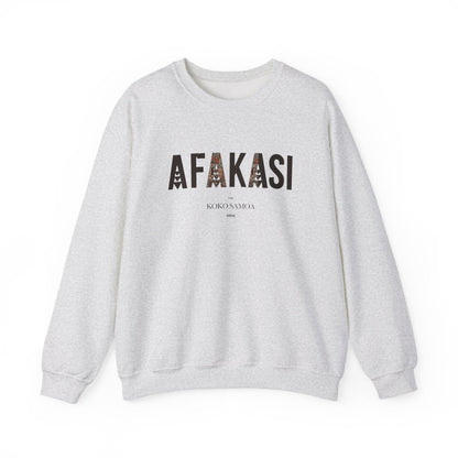 Unisex Heavy Sweatshirt - Afakasi - Personalised - AU/NZ - The Koko Samoa