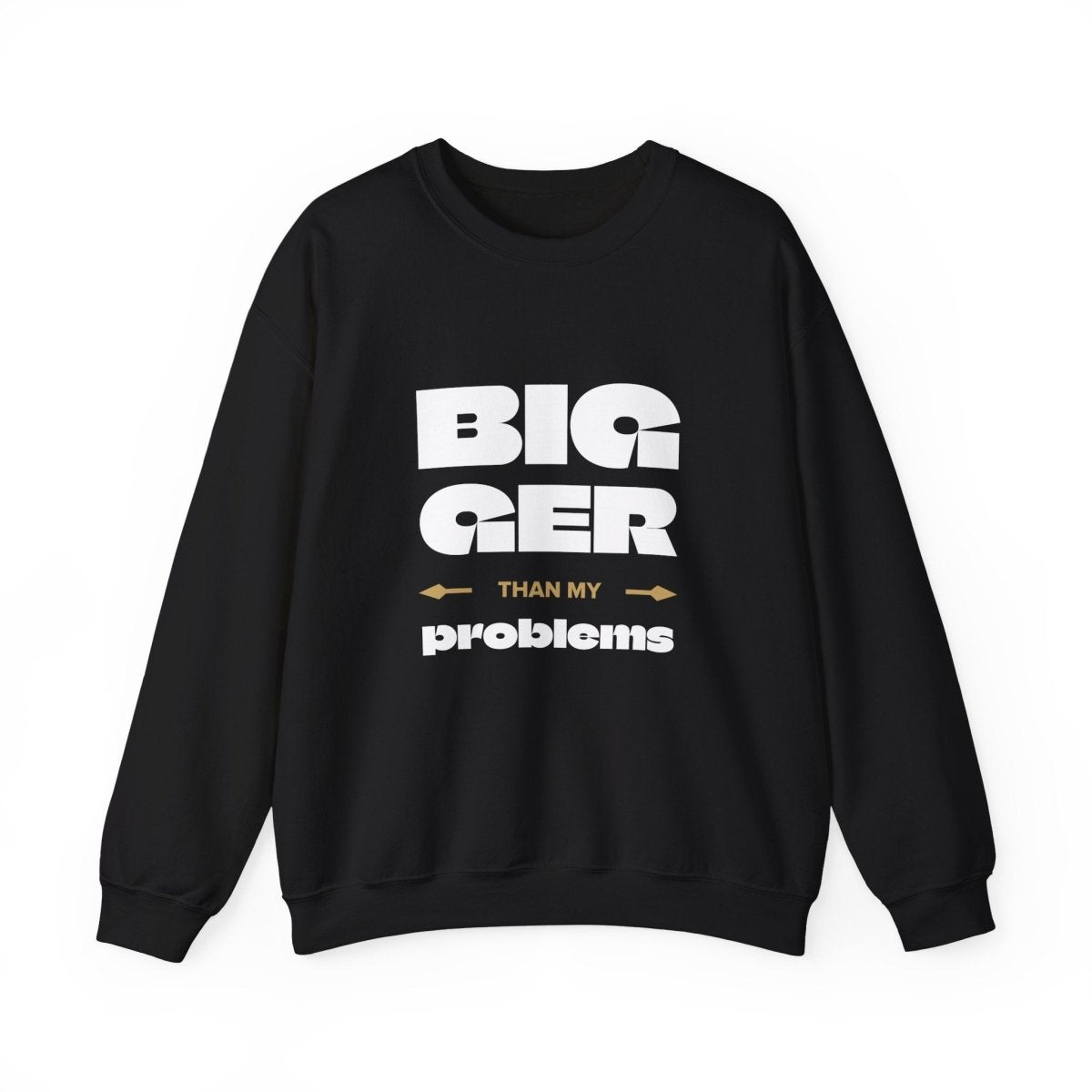 Unisex Heavy Sweatshirt - Bigger Than Problems - Personalised - AU/NZ - The Koko Samoa