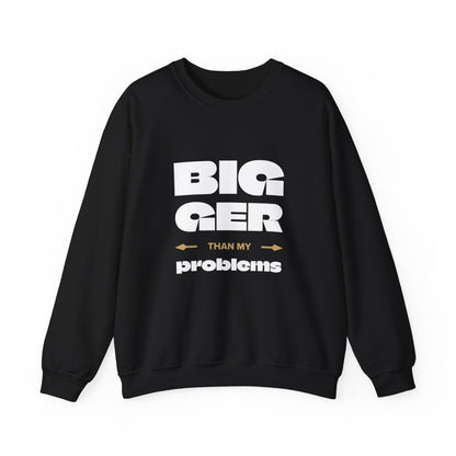 Unisex Heavy Sweatshirt - Bigger Than Problems - Personalised - AU/NZ - The Koko Samoa