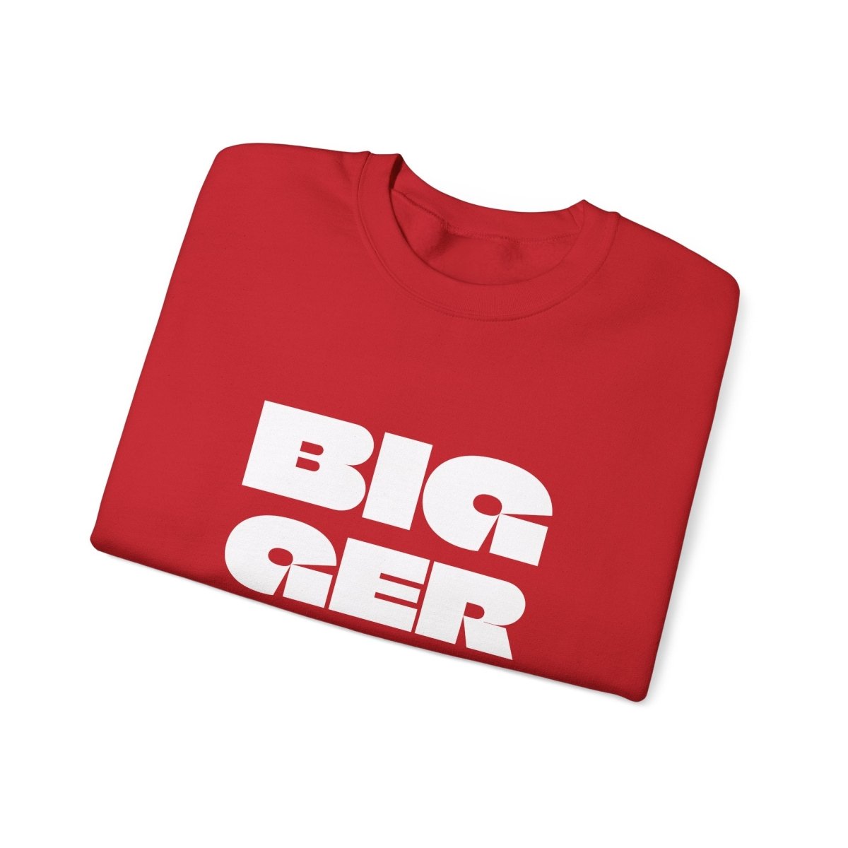 Unisex Heavy Sweatshirt - Bigger Than Problems - Personalised - AU/NZ - The Koko Samoa