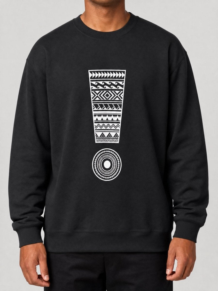 Unisex Heavy Sweatshirt - Exclaim - AU/NZ/USA - The Koko Samoa