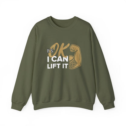 Unisex Heavy Sweatshirt - I Can Lift It - Personalised - AU/NZ - The Koko Samoa