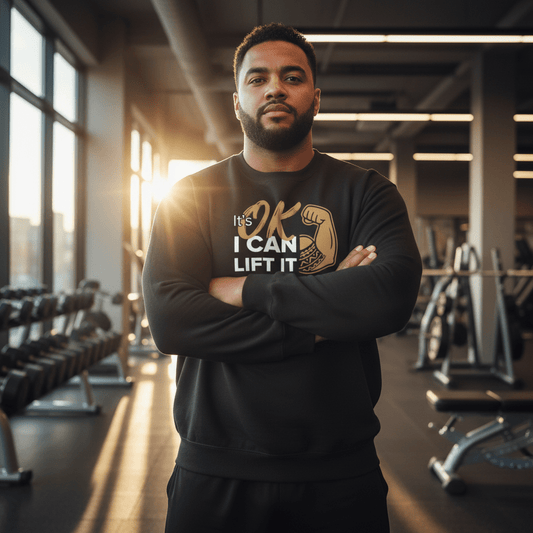 Unisex Heavy Sweatshirt - I Can Lift It - Personalized - USA - The Koko Samoa