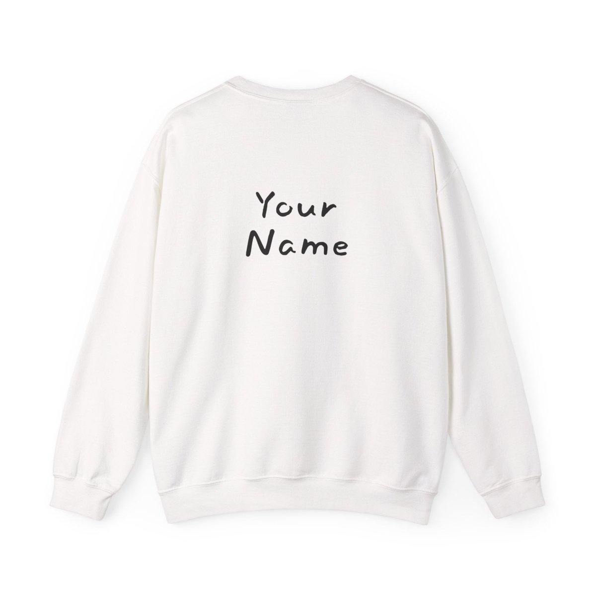 Unisex heavy sweatshirt by The Print Bar with personalized K=FC² design, in a cozy, casual fit perfect for AU/NZ climates.
