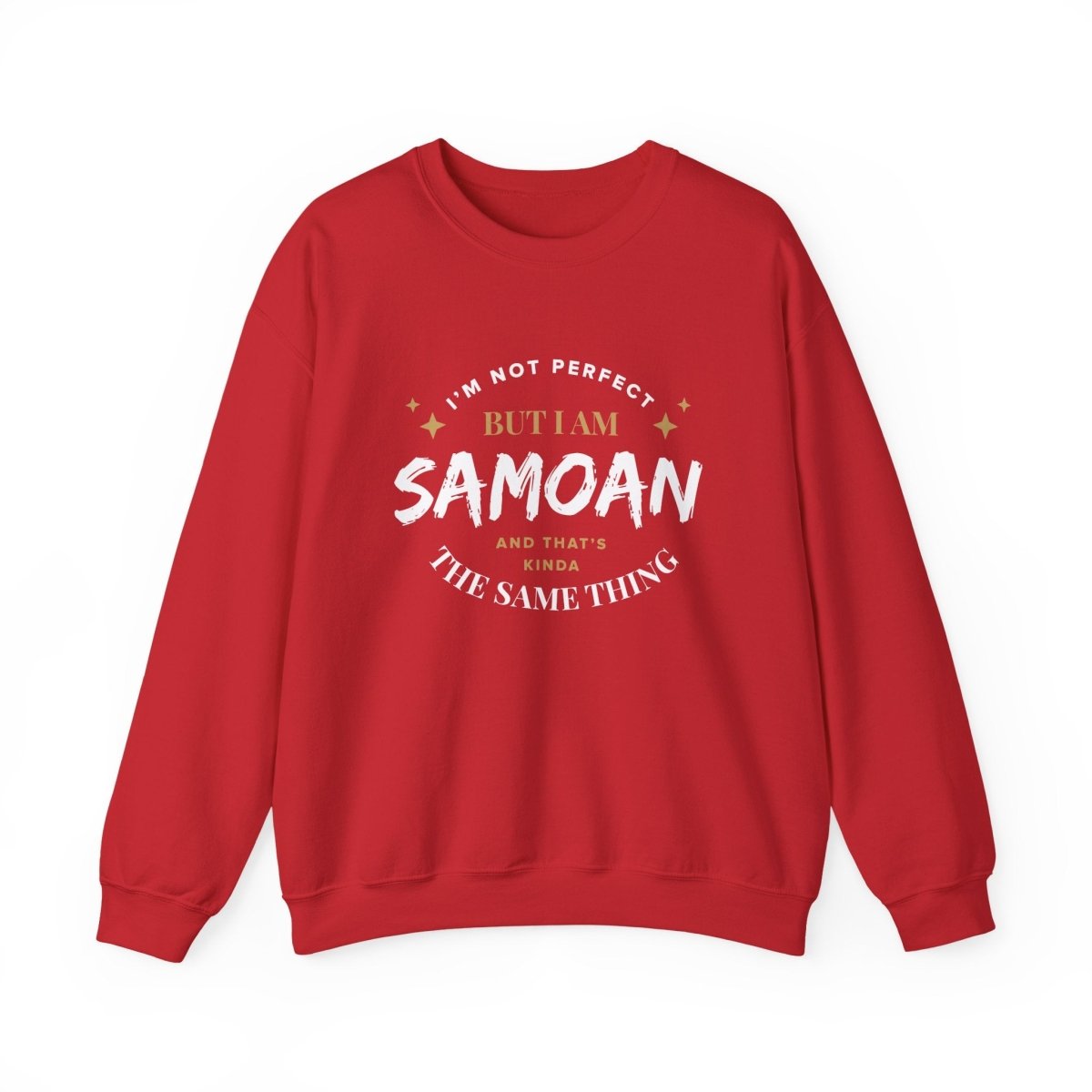 Unisex Heavy Sweatshirt - Not Perfect But Samoan - Personalised - AU/NZ - The Koko Samoa