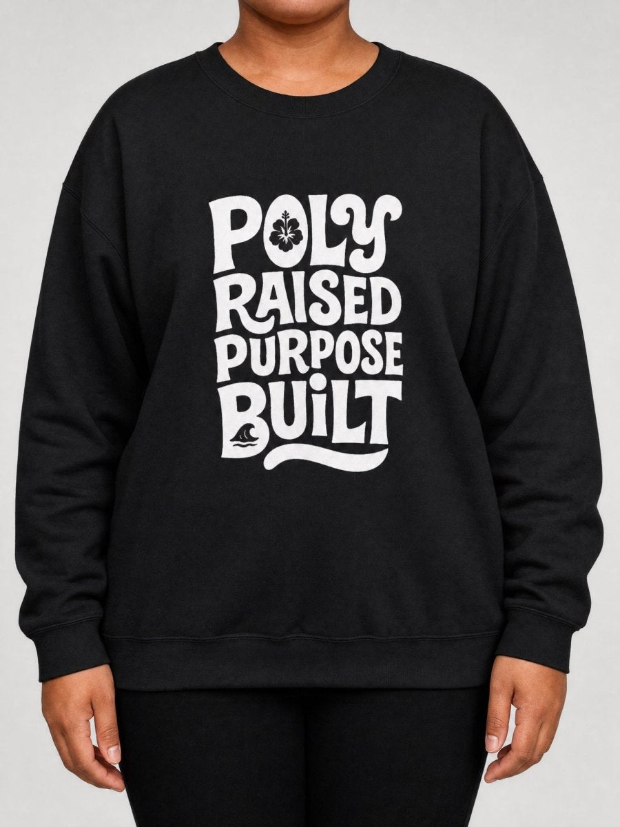 Unisex Heavy Sweatshirt - Poly Raised - AU/NZ/USA - The Koko Samoa