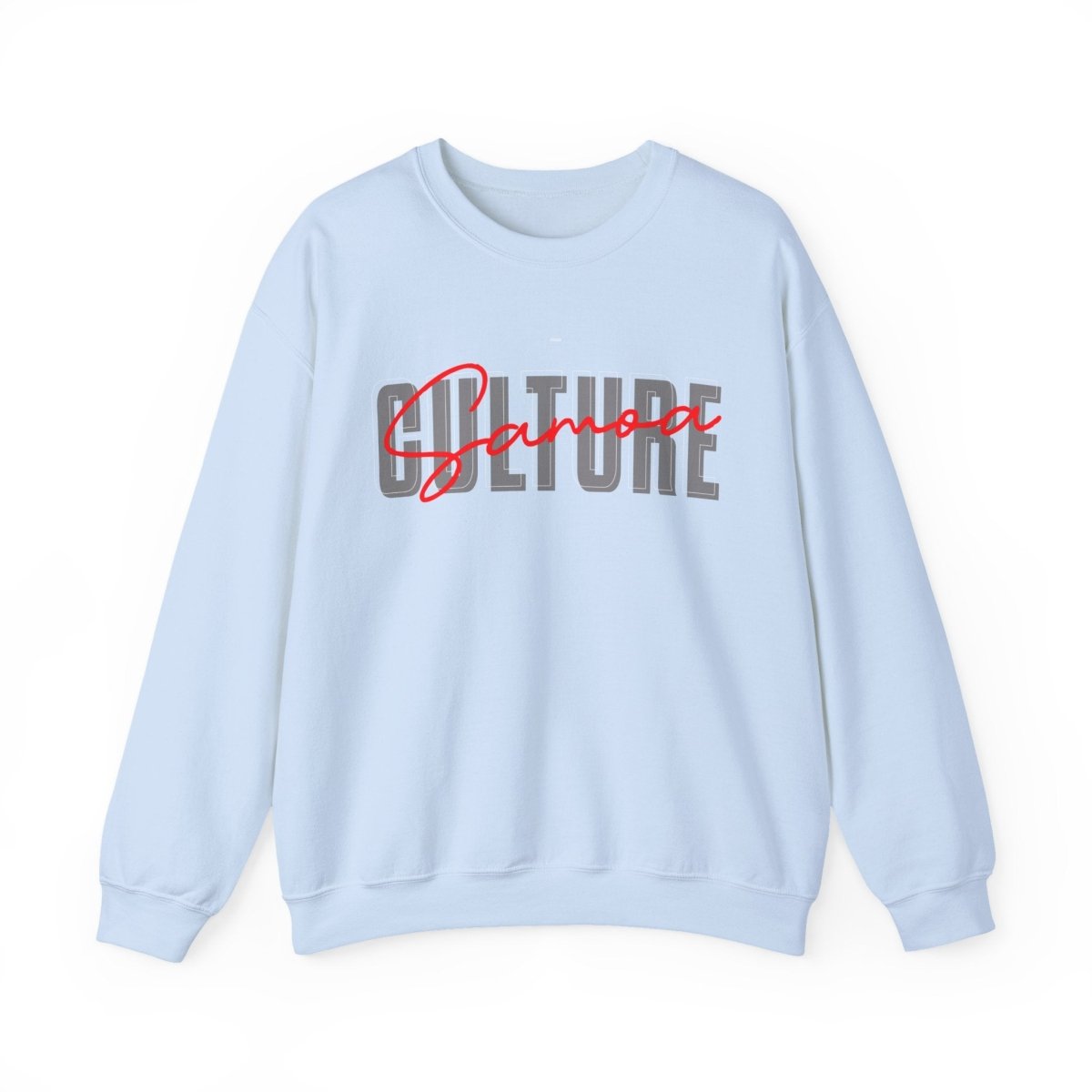 Unisex heavy Samoan culture sweatshirt personalized by The Print Bar, featuring traditional designs and vibrant colors.