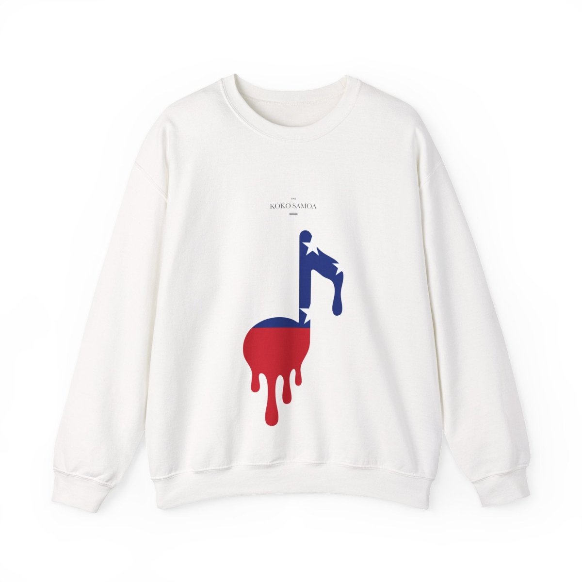 Unisex Heavy Sweatshirt - Samoan Note - Personalised - AU/NZ - The Koko Samoa