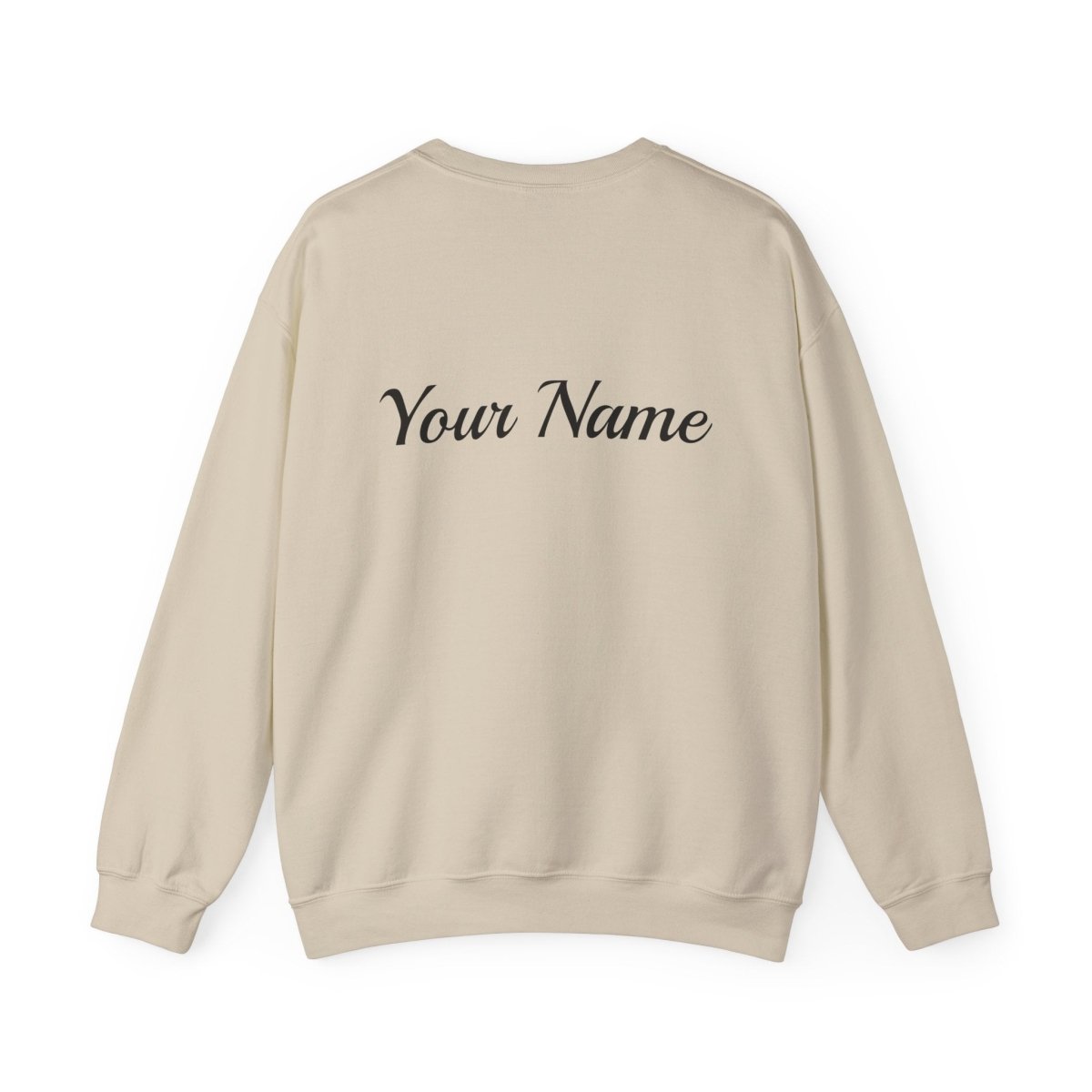 Unisex heavy sweatshirt featuring Samoan note design, personalized style, by The Print Bar, in a casual fit with detailed print artwork.