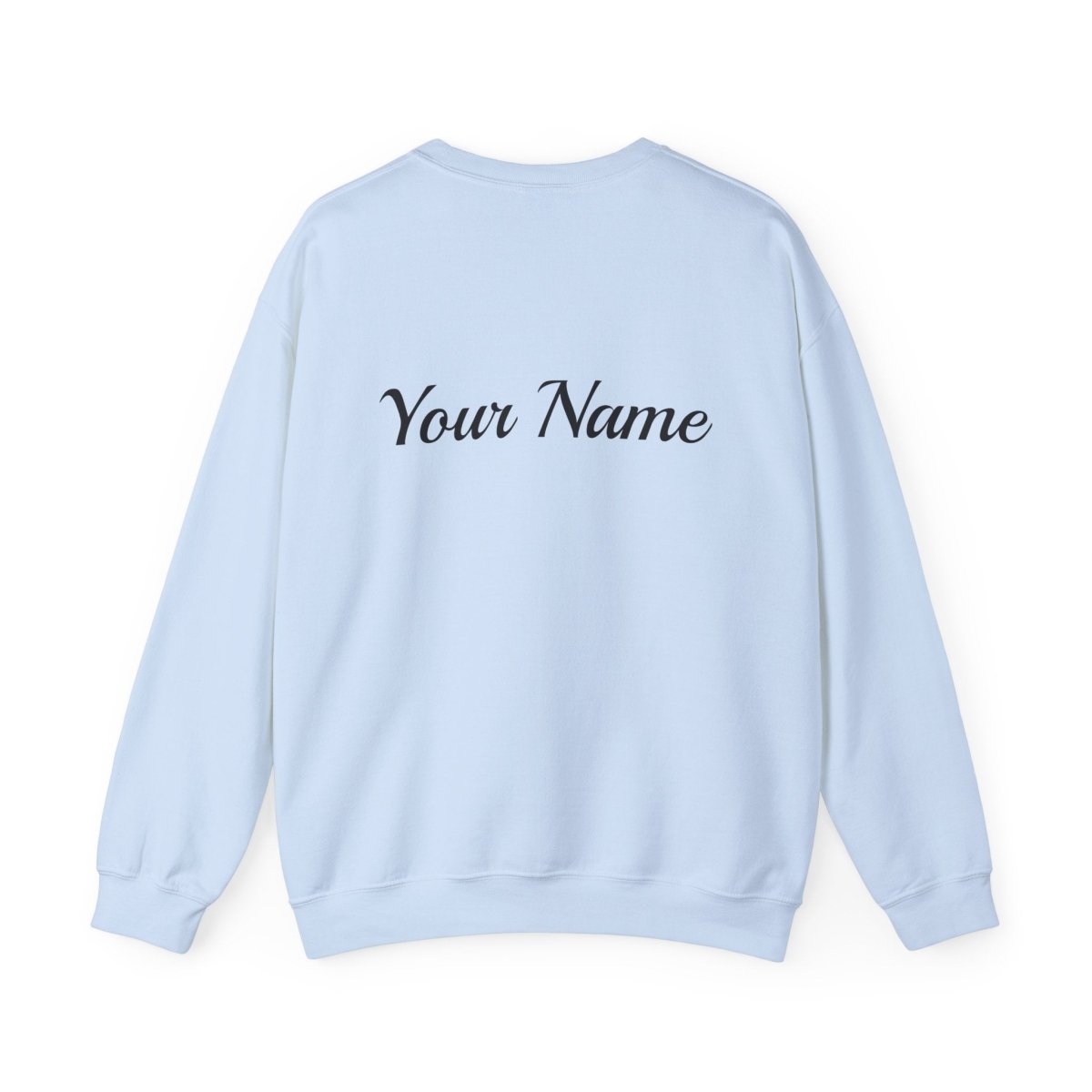 Unisex heavy sweatshirt featuring Samoan note design, personalized style, by The Print Bar, suitable for AU/NZ climates.