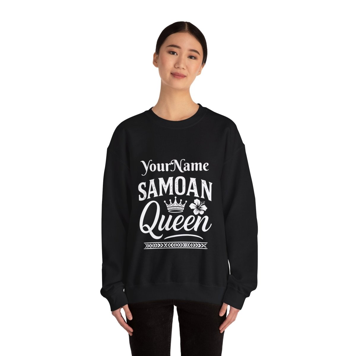 Unisex Heavy Sweatshirt - Samoan Queen - AU/NZ - The Koko Samoa