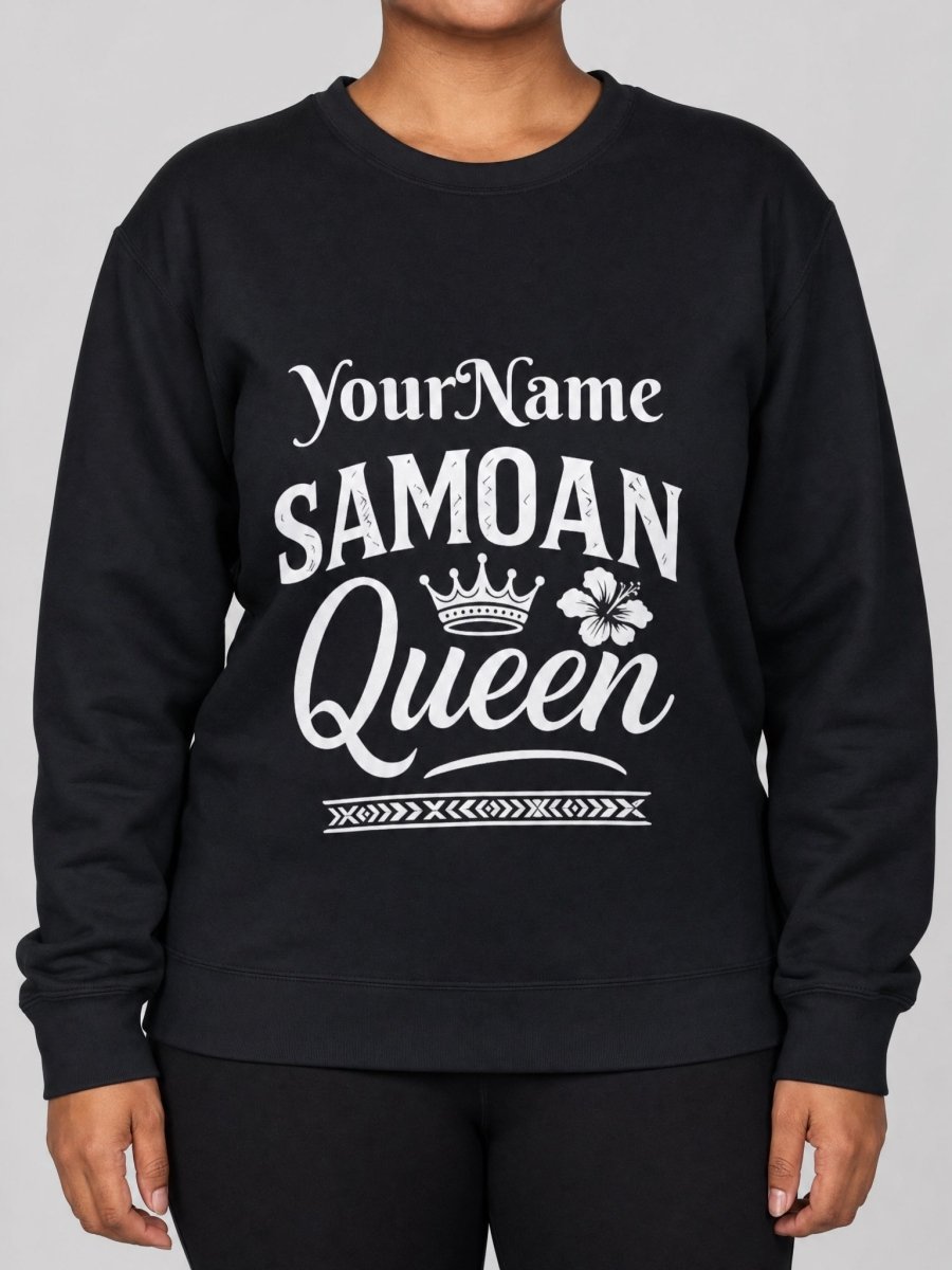 Unisex Heavy Sweatshirt - Samoan Queen in the Valentine's Day - AU/NZ