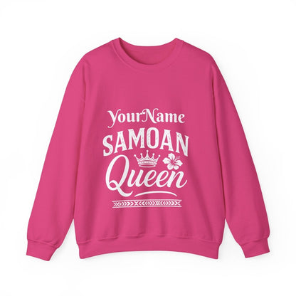 Unisex Heavy Sweatshirt - Samoan Queen - Personalised - AU/NZ - The Koko Samoa