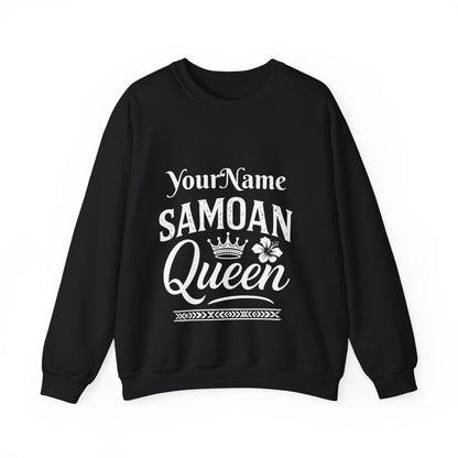 Unisex Heavy Sweatshirt - Samoan Queen - Personalised - AU/NZ - The Koko Samoa
