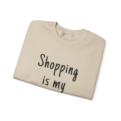 Unisex Heavy Sweatshirt - ShOpping is My Cardio - Personalised - AU/NZ - The Koko Samoa