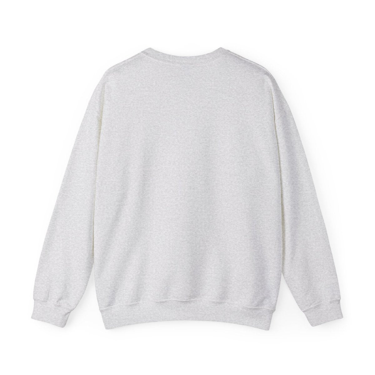 Unisex heavy sweatshirt with "Shopping is My Cardio" slogan by The Print Bar, shown in a casual fit, front view.