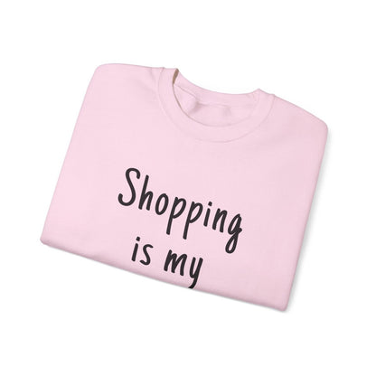Unisex Heavy Sweatshirt - ShOpping is My Cardio - Personalised - AU/NZ - The Koko Samoa