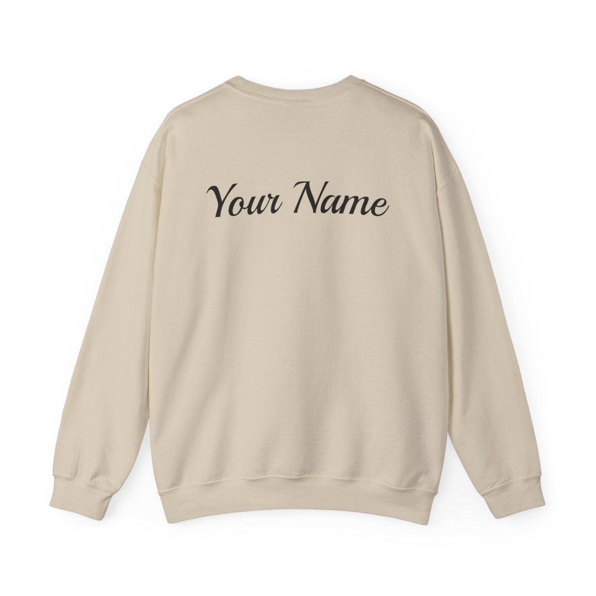 Unisex Heavy Sweatshirt from The Print Bar with "Stability" design, featuring a comfortable fit and personalized style in AU/NZ.