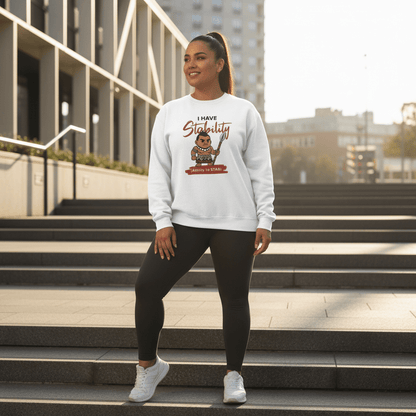 Unisex Heavy Sweatshirt - Stability - Personalized - USA - The Koko Samoa