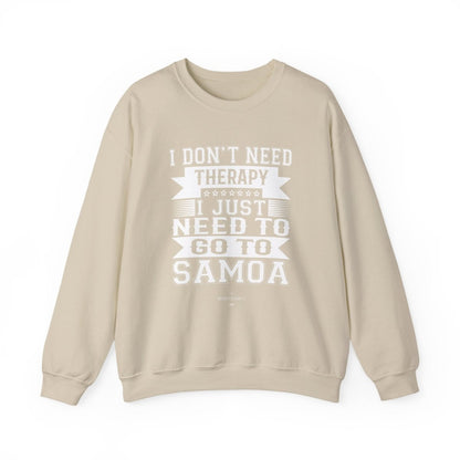Unisex Heavy Sweatshirt - Therapy - Personalised - AU/NZ - The Koko Samoa