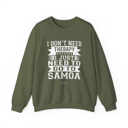 Unisex Heavy Sweatshirt - Therapy - Personalised - AU/NZ - The Koko Samoa