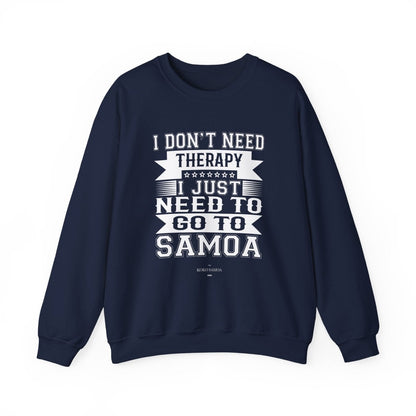 Unisex Heavy Sweatshirt - Therapy - Personalised - AU/NZ - The Koko Samoa
