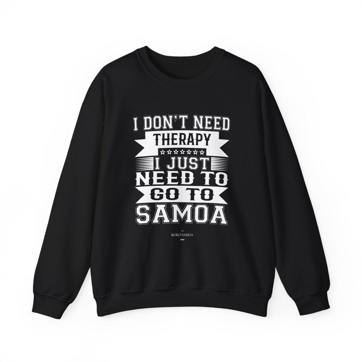 Unisex Heavy Sweatshirt - Therapy - Personalised - AU/NZ - The Koko Samoa
