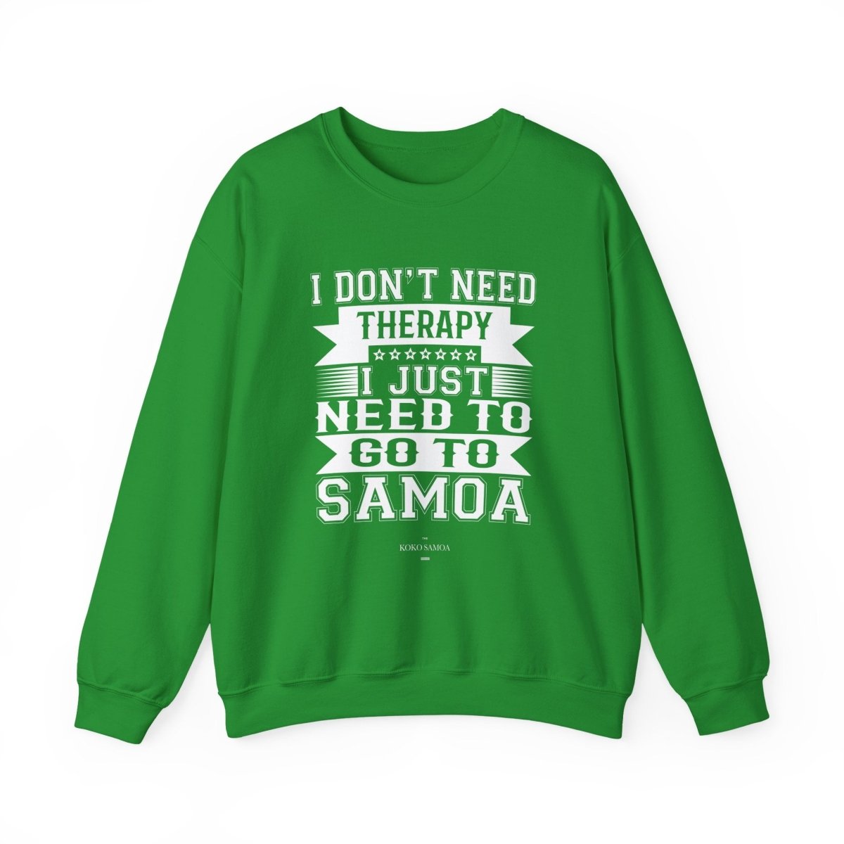 Unisex Heavy Sweatshirt - Therapy - Personalised - AU/NZ - The Koko Samoa